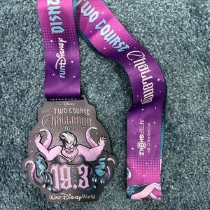 Walt Disney World 2021 Wine & Dine 10K Ursula Finisher Medal